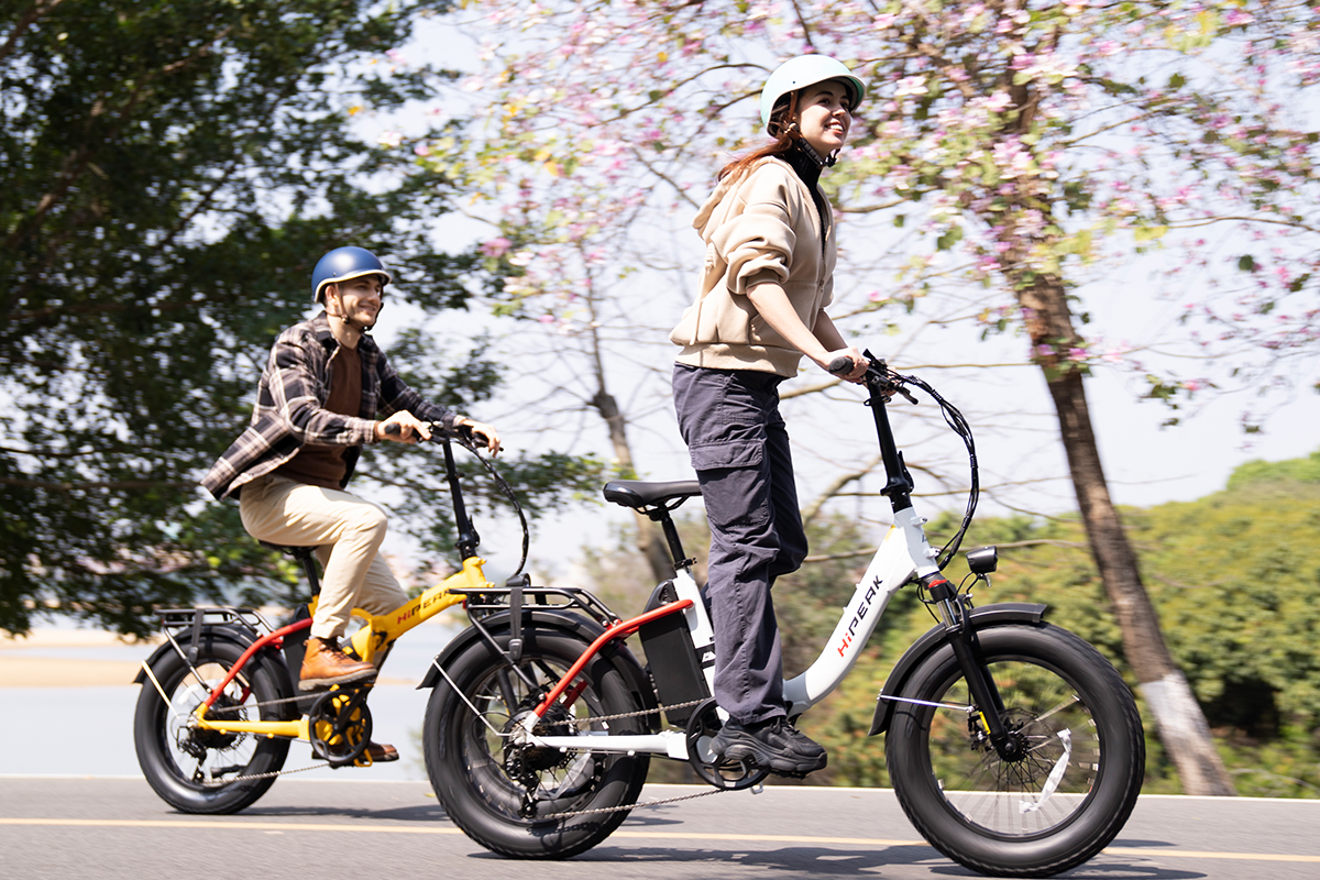 Step-through Folding Electric Bike Comparison: HiPeak Elias Vs Aventon Sinch