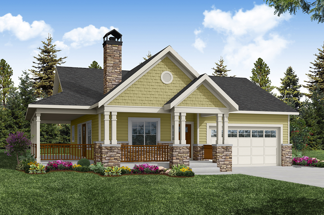 Associated Designs – The Culpeper is a Charming Country Cottage