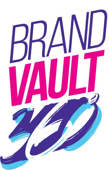 brand vault 360˚ logo