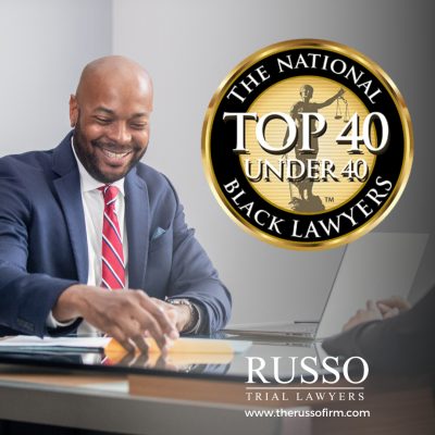 Jonathan V. Pierre of The Russo Firm named Top 40 Under 40 by The National Black Lawyers