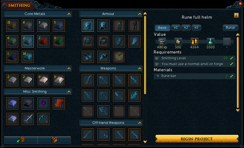 The Best Things for Boosting Smithing Levels in Runescape