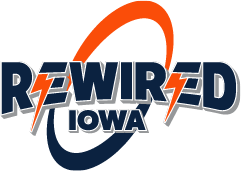 Rewired Iowa logo