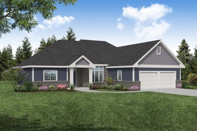 Associated Designs – Ranch Style Marcus is the Perfect Family Home Plan