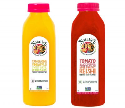 Natalie’s Juice Company Introduces Two New Blends: Fresh Pressed Tomato Reishi and Tangerine Pineapple Aloe Juice