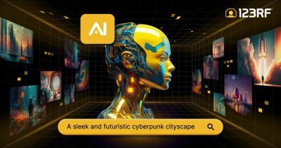 Going Big on AI, 123RF Launches Artificial Intelligence Powered Search and Image Generation Simultaneously