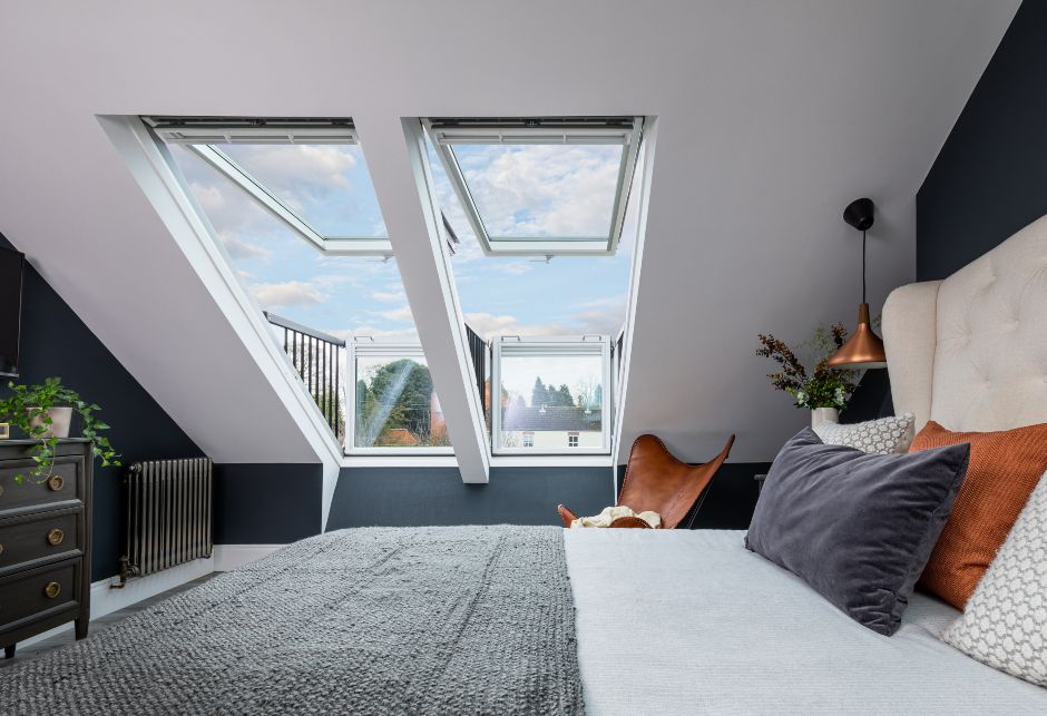 Roof Cabrio Balcony Window by Thomas Jefferson Roofing LLC