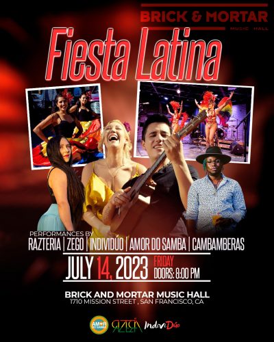 Fiesta Latina – Female-fronted Latin Bands IndiviDúo and Razteria live at the Brick and Mortar