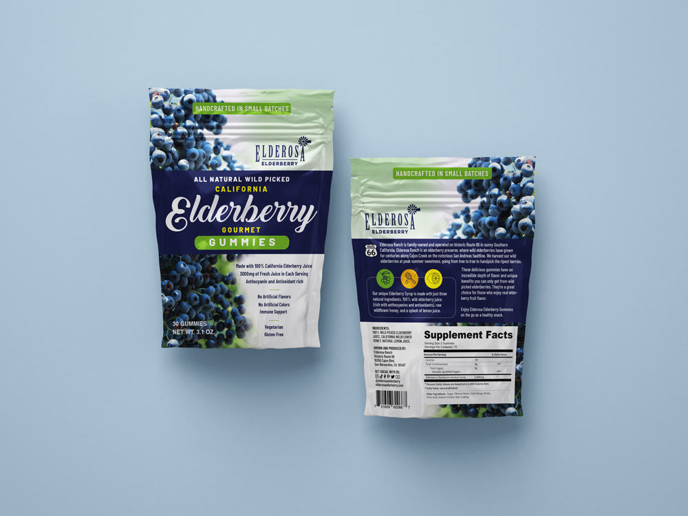Elderosa Elderberry Ranch Launches Gourmet Elderberry Gummy That Ditches Extracts and Goes Straight for the Juice