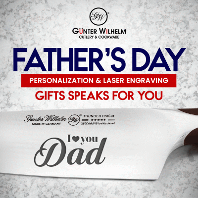 Last-Minute Father's Day Sale at Gunter Wilhelm Up to 75% Off BBQ, Chef, and Brisket Knives!