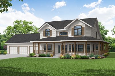 Associated Designs – Embrace Nostalgia & Tranquility: Explore the Charming Shelburn House Plan