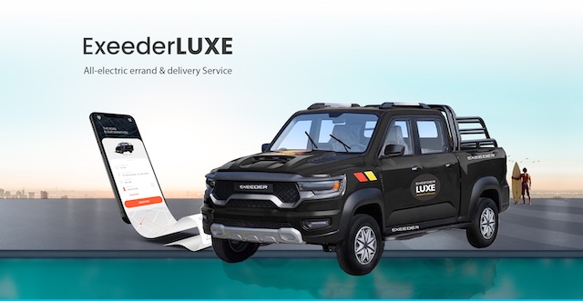 Exeeder Fleet, Inc. Announces the Launch of It’s Low-Speed Electric Pickup Truck and All-Electric Delivery Service App