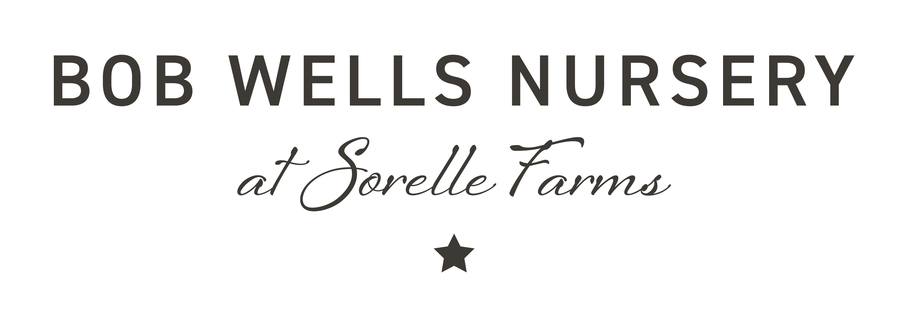 Bob Wells Nursery at Sorelle Farms logo