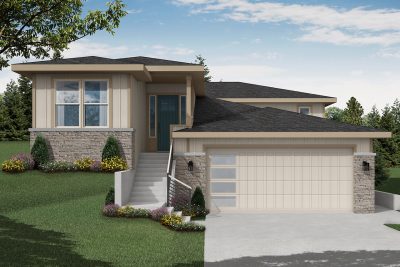 Associated Designs | Sloped Lot Splendor Modern Living with the Bingen House Plan's Open-Concept Brilliance