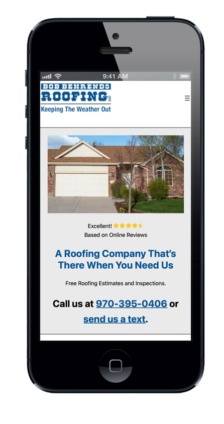 Coloradans get roofing help quicker thanks to Bob Behrends Roofing’s new texting feature