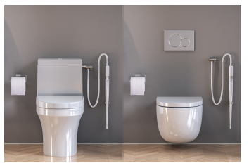 CLOOUBRUSH Revolutionizes Toilet Cleaning with Innovative Water Device That Removes the Need for a Toilet Brush