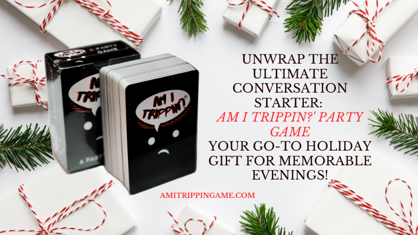 Discover ‘Am I Trippin?’ – The Ultimate Party Game! Ideal for Holiday Gifts, Guaranteeing Laughs and Lively Debates at Every Gathering