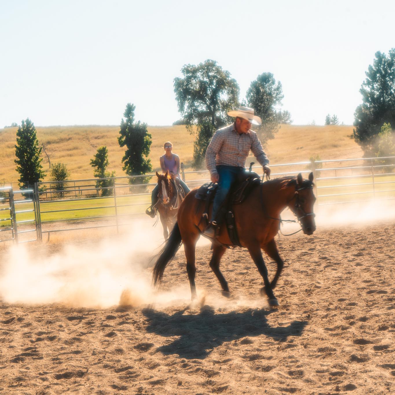 Ocean View Stables owner, Zachary Leyden allows all military veterans to ride for free!