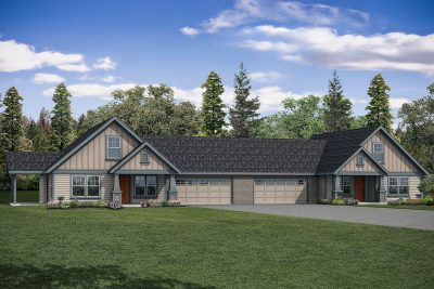 Associated Designs | Archwood: Seamless Duplex Living, Elegant Symmetry Unveiled