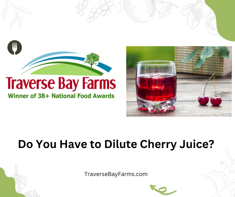 Traverse Bay Farms Unveils Educational Video on Cherry Juice Dilution