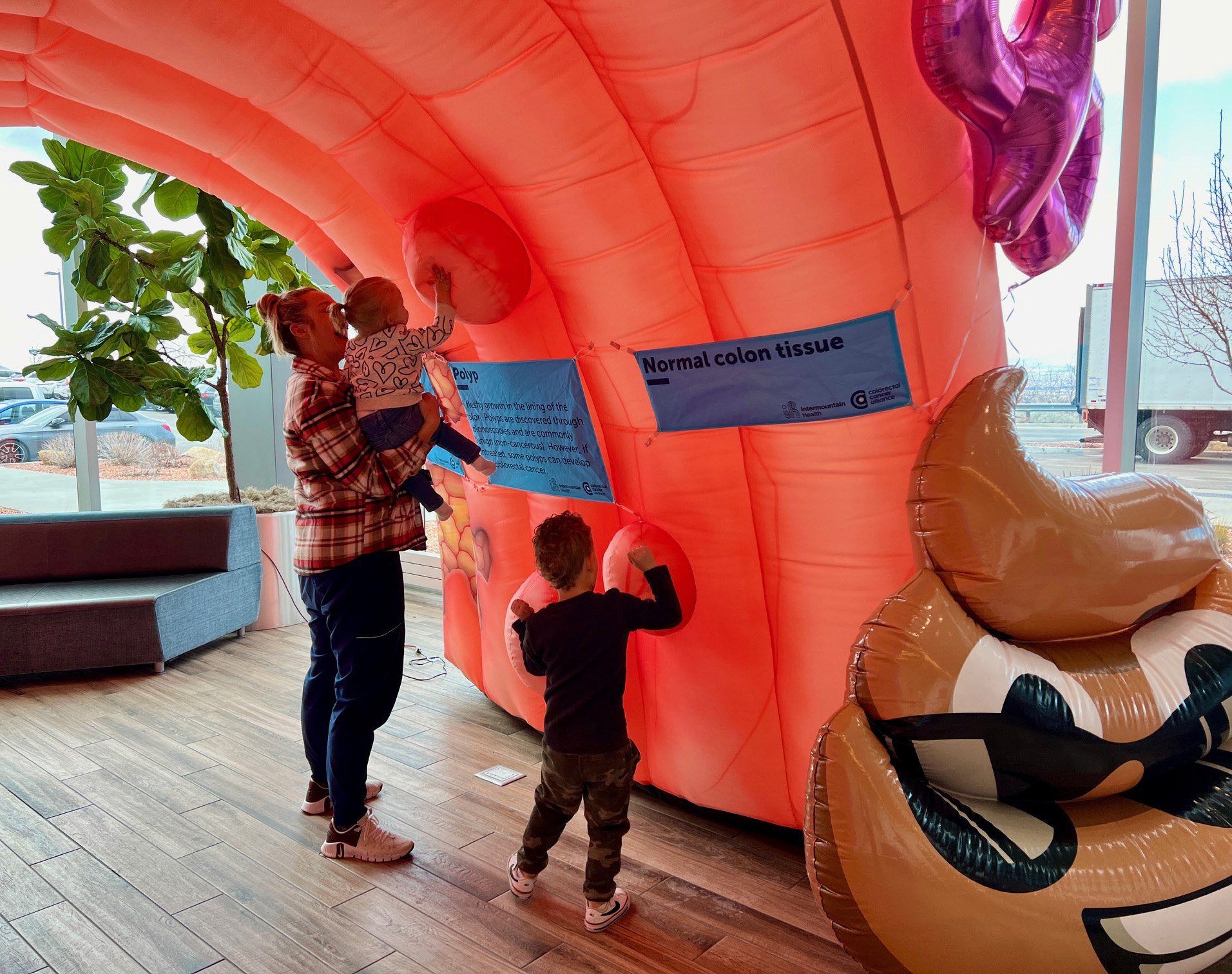 Intermountain Health’s “Let’s Get to the Bottom of Colon Cancer” Giant Colon Tour Raises Awareness