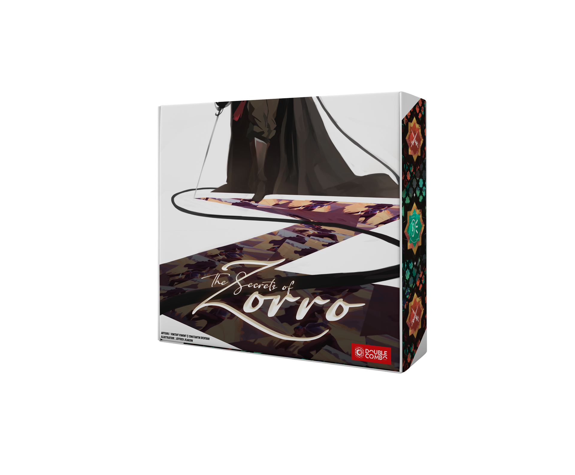 Double Combo Games unveils a new board game project: The Secrets of Zorro