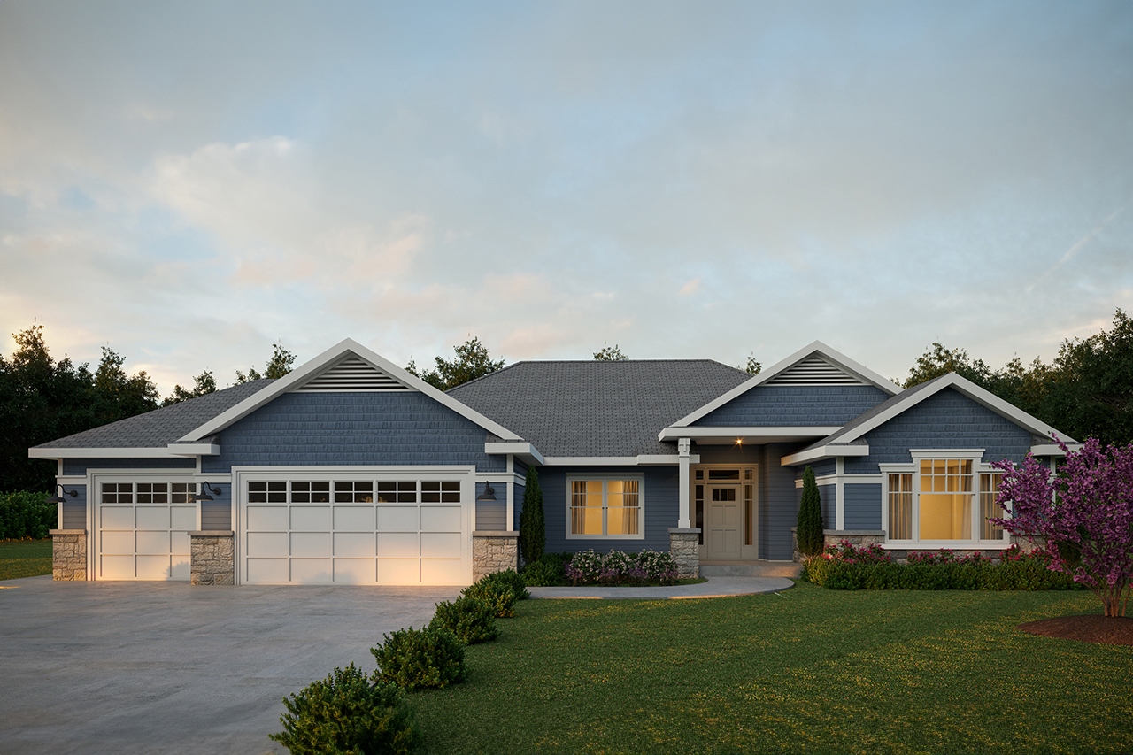 Associated Designs | Springwood: Tranquil Elegance in Single-Story Living