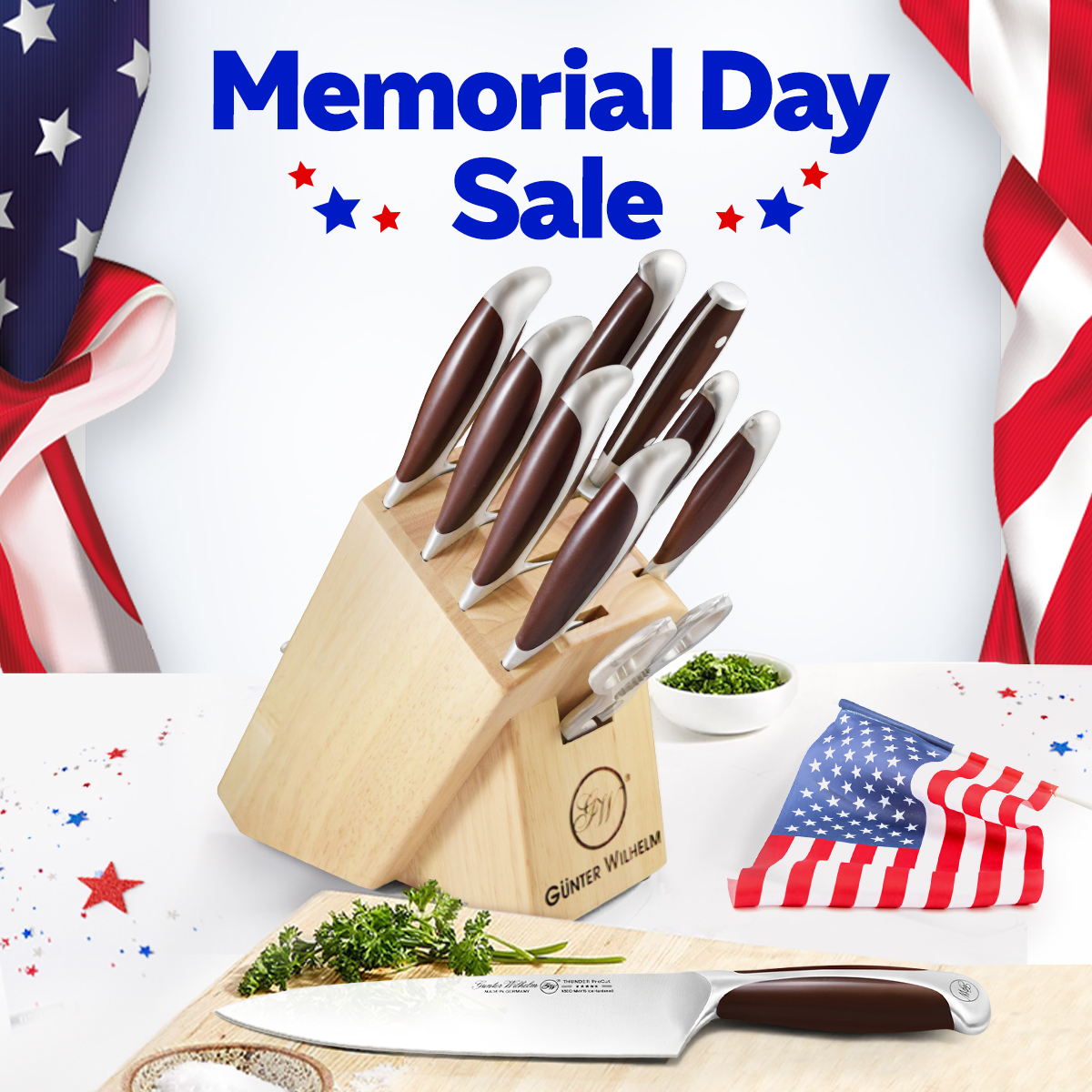 Celebrate Memorial Day with Unbeatable Savings at GunterWilhelm.com