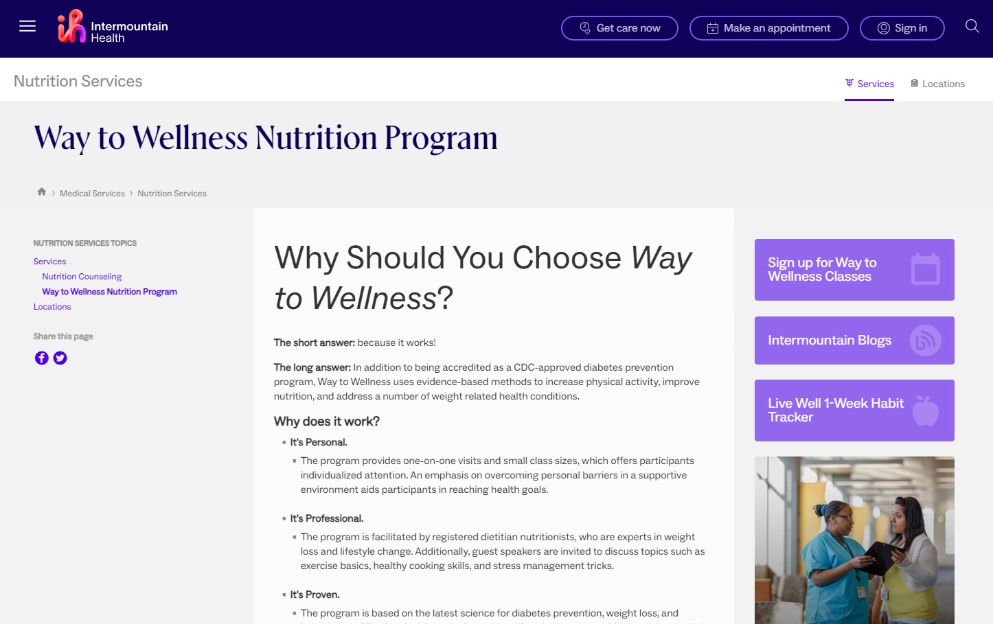 Small ‘Bites’ is the Way to Wellness, According to Intermountain Health