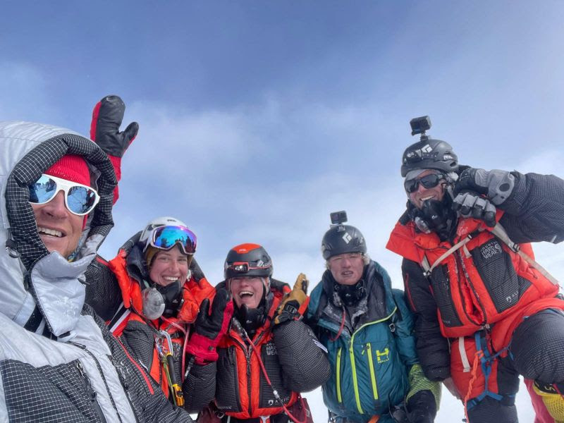 Expedition Leader Garrett Madison and his Climbing Team Have Successfully Summited Mt. Everest