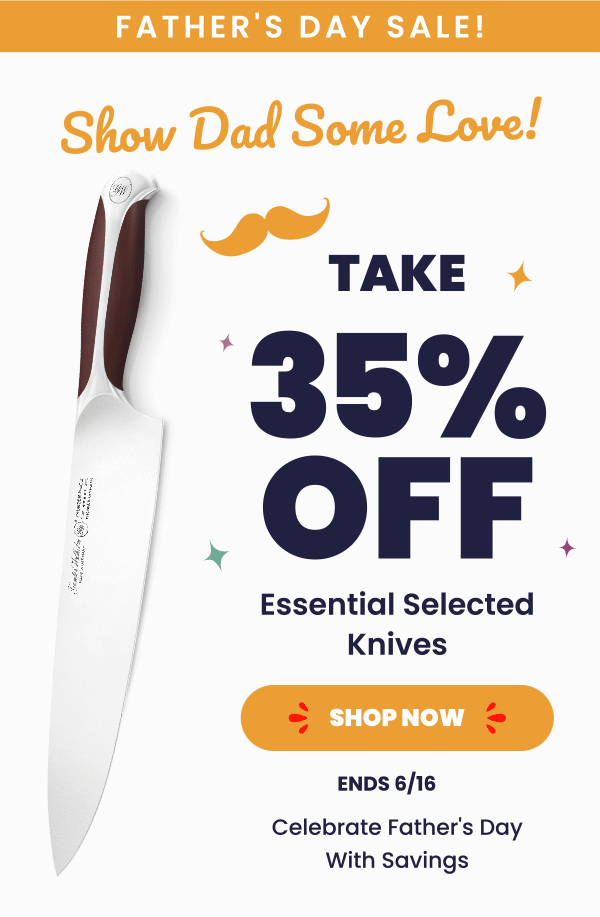 Gunter Wilhelm Announces Exciting Promotions: Up to 35% Off on Premium German Kitchen Knives and Sets