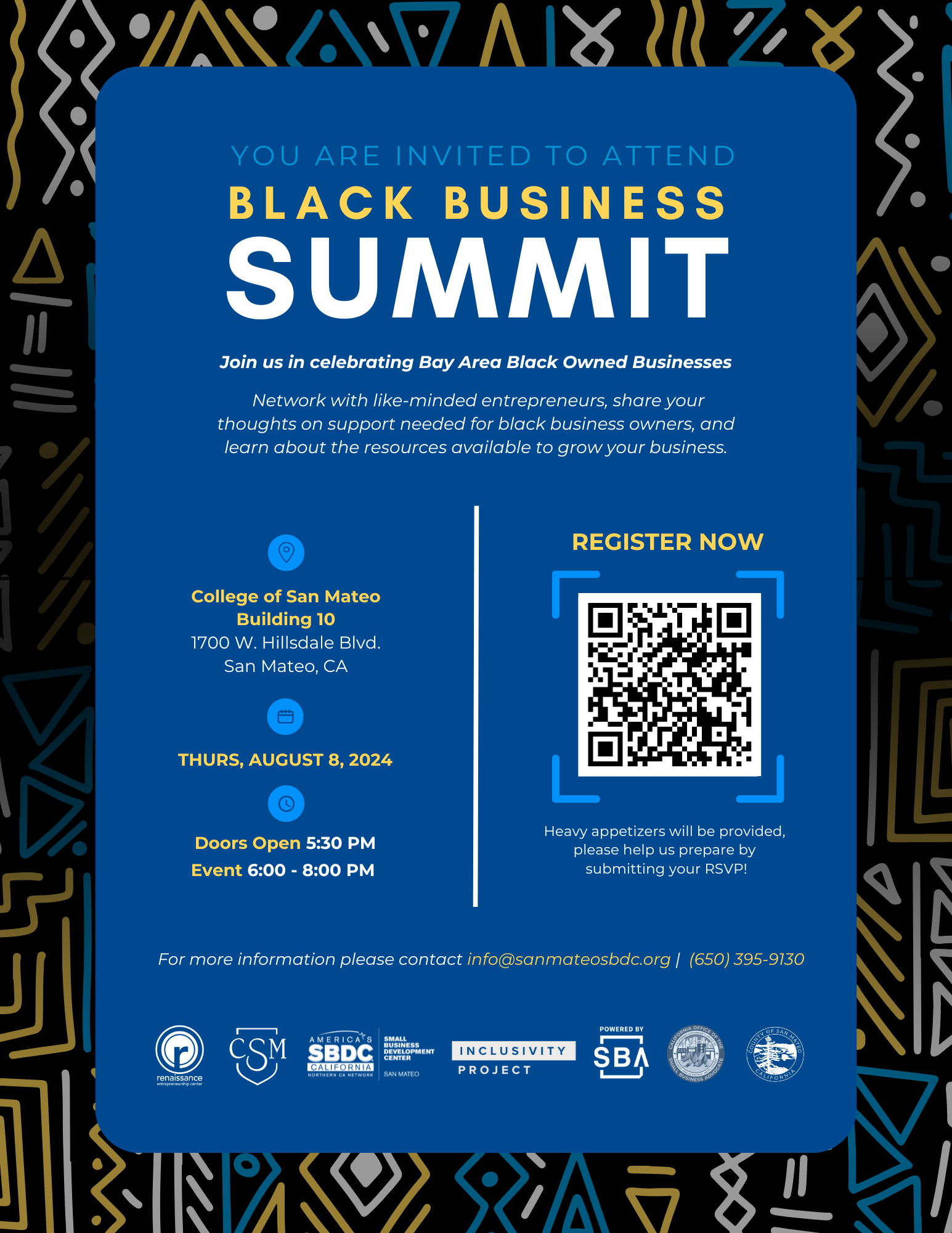 Renaissance Entrepreneurship Center Hosts Black Business Summit at College of San Mateo