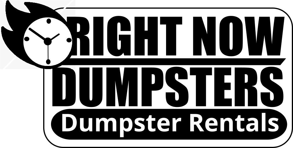 Right Now Dumpsters logo