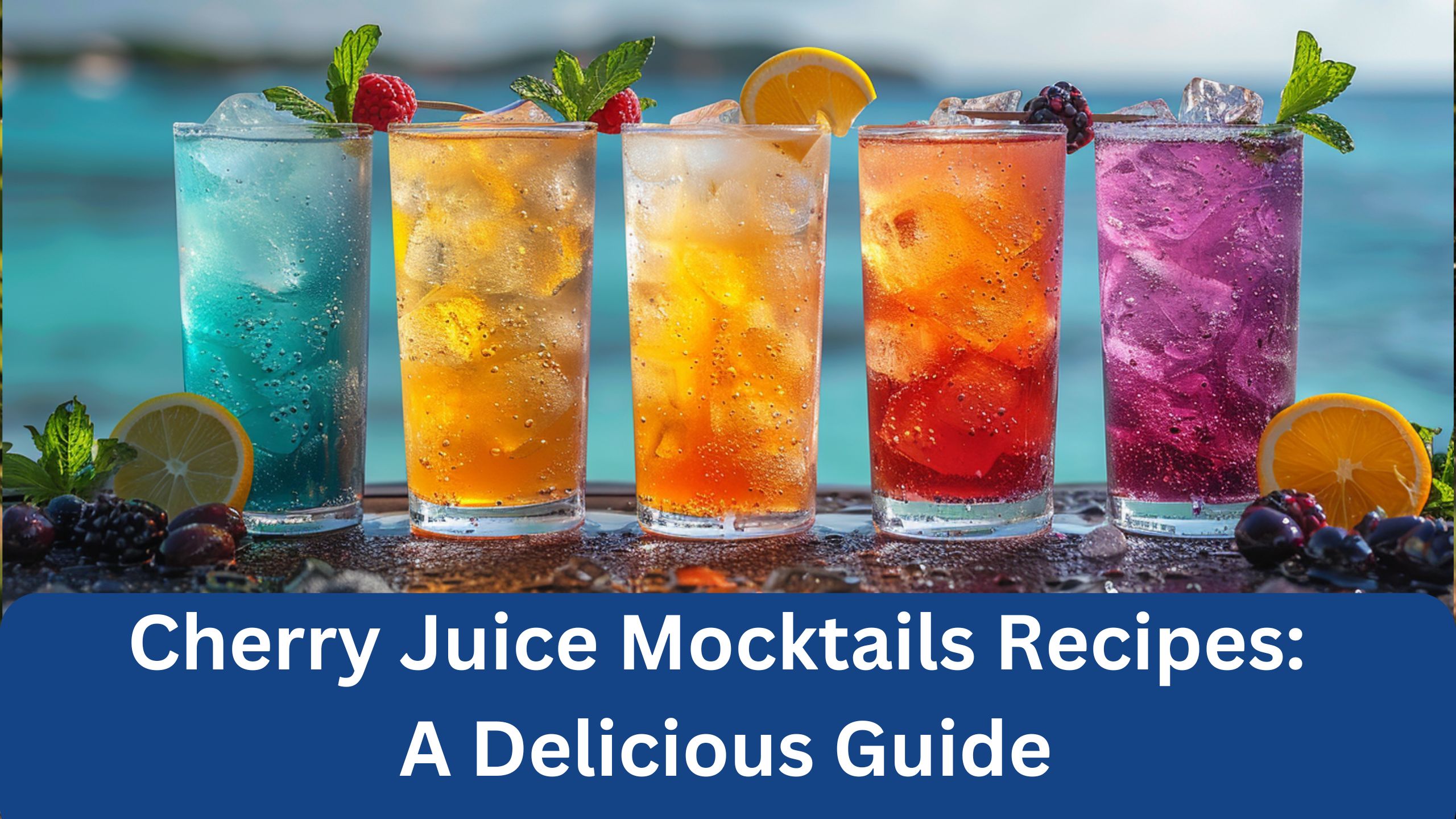 Traverse Bay Farms Unveils New Collection of Cherry Juice Mocktails