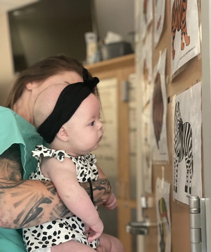 NICU Caregivers at Intermountain Riverton Hospital Go Extra Mile and Bring Zoo to Baby Rori