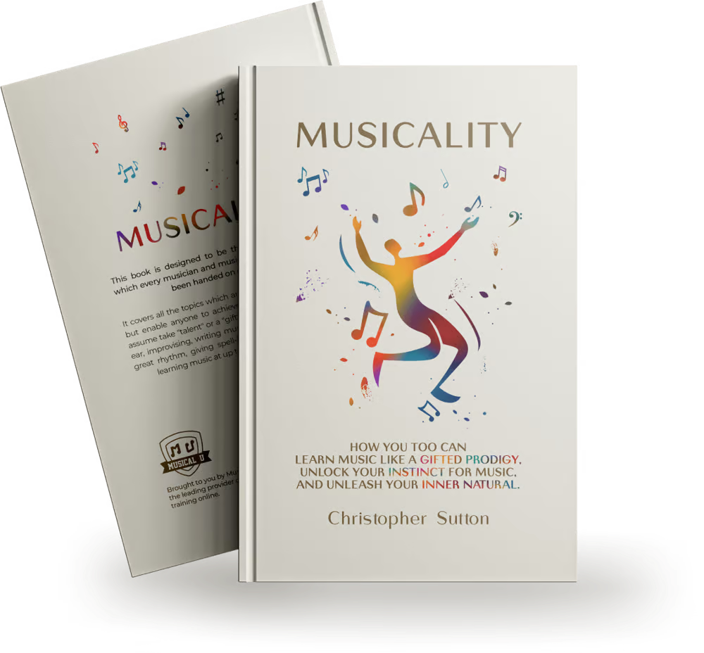 Online Music Education company Musical U announces ground-breaking new book on Musicality