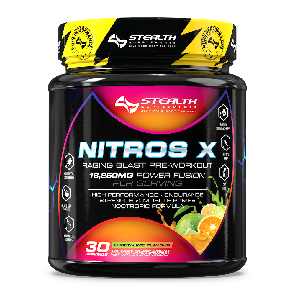 Stealth Supplements Launches New and Improved Stealth Nitros X Pre-Workout – Stronger and More Powerful Than Ever Before