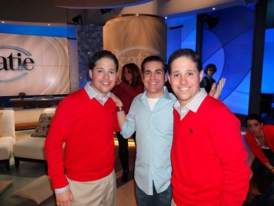Adam & Daniel Kaplan Make Appearance on the Katie Couric Show