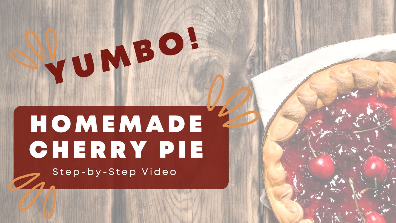 By Inspired with the Ultimate Cherry Pie Step-by-Step Video: New Video from Crust to Perfection - Traverse Bay Farms