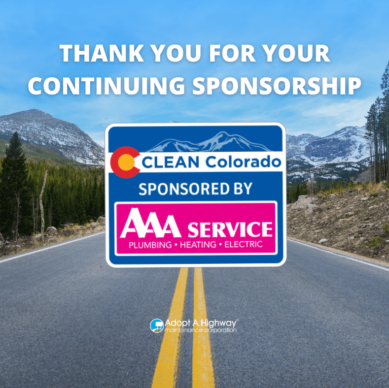 AAA Service Plumbing, Heating, and Electric Expands Highway Sponsorship to 27 Miles in Colorado