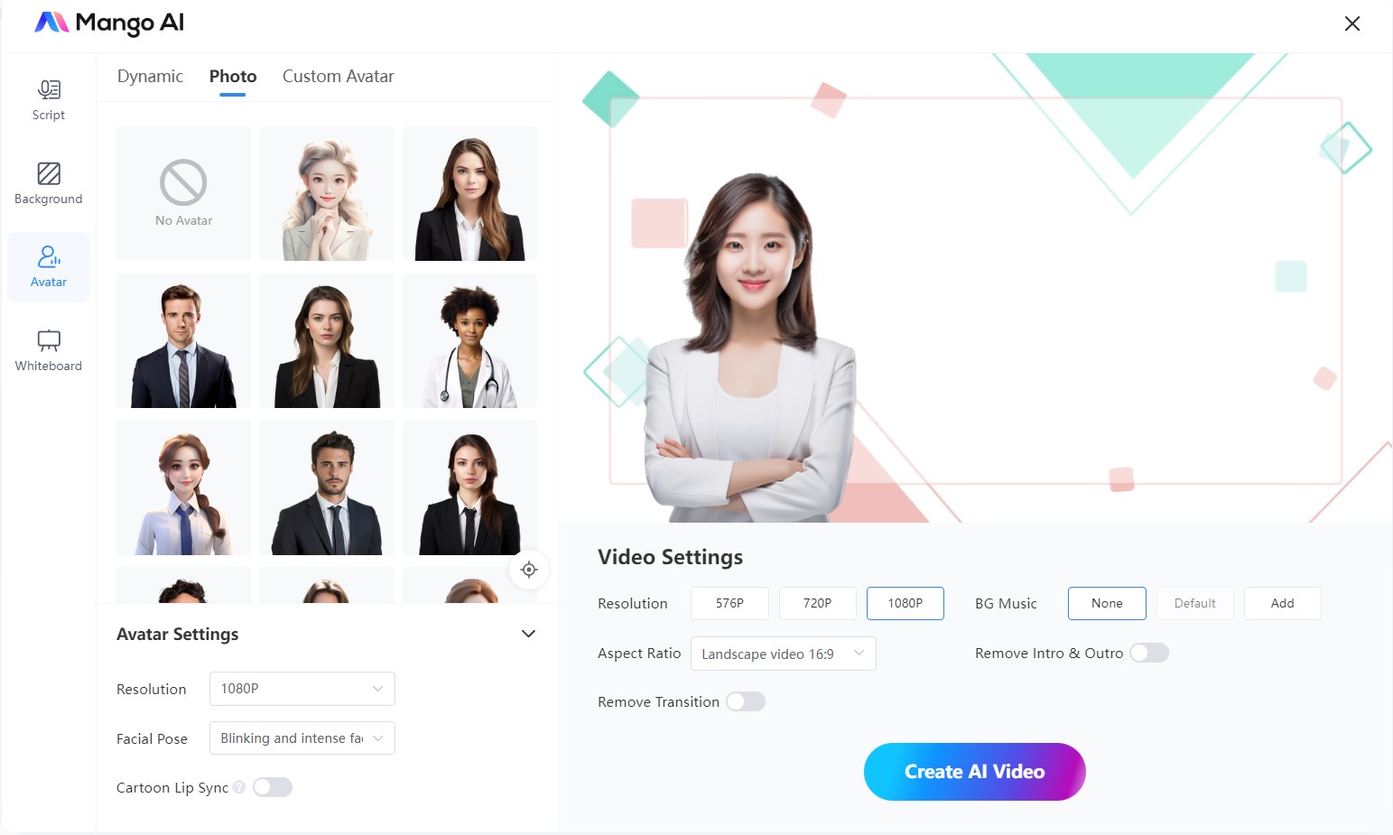 Mango Animate’s AI Avatar Video Maker Enhances Visual Content Creation