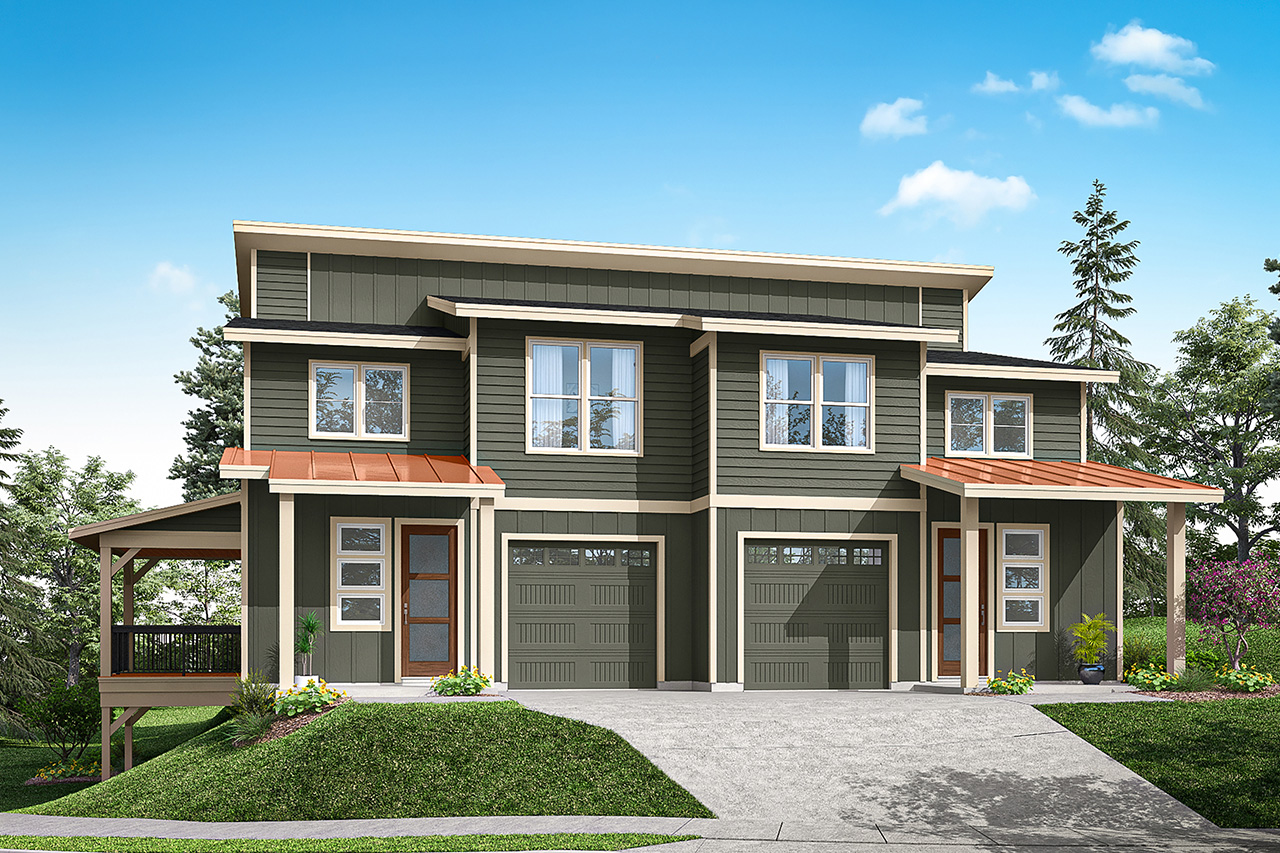 Associated Designs | Discover Upscale Living with the Haviland Duplex Plan