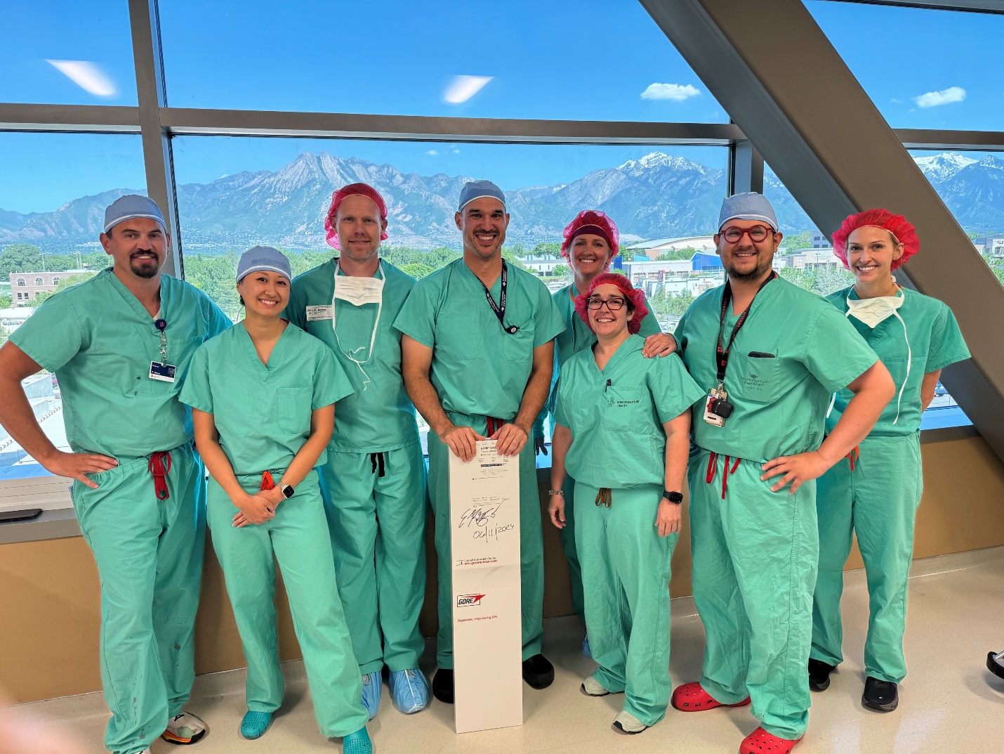 Intermountain Medical Center First in Nation to Use FDA-Approved Device to Treat Aortic Aneurysms