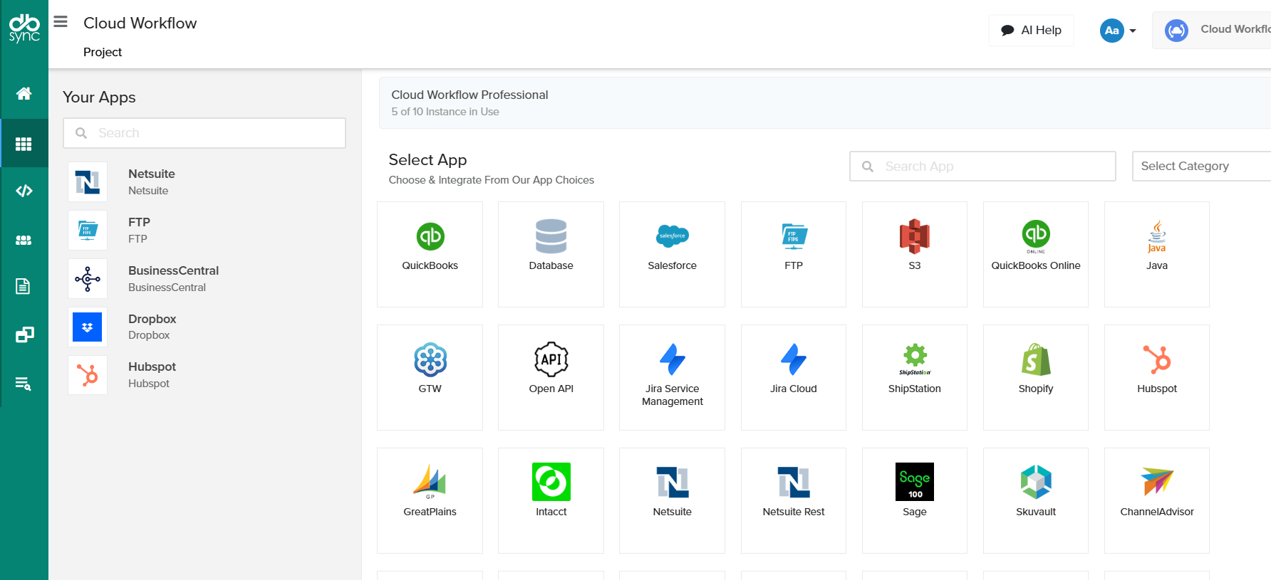 DBSync Introduces Prebuilt Integrations to Accelerate Digital Transformation for Mid-Market and Enterprise Businesses