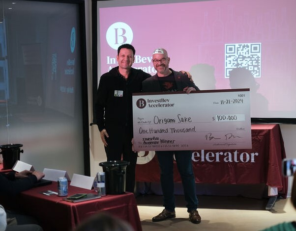 Origami Sake Wins the “InvestBev Accelerator” 2024 Fall Pitch Day Competition