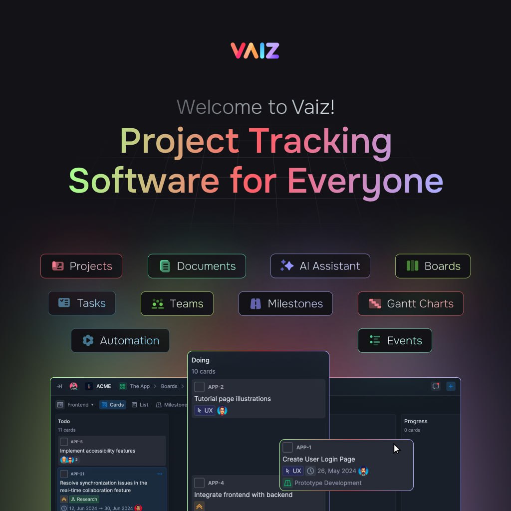 Vaiz Launches: The All-in-One Project Management and Collaboration Platform for Modern Teams