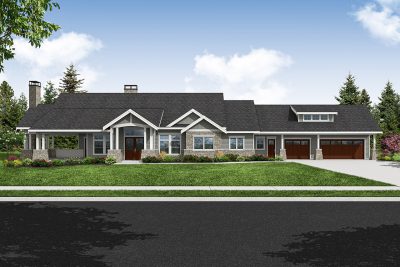 Associated Designs | The Rayne: A Craftsman-Inspired Family Retreat