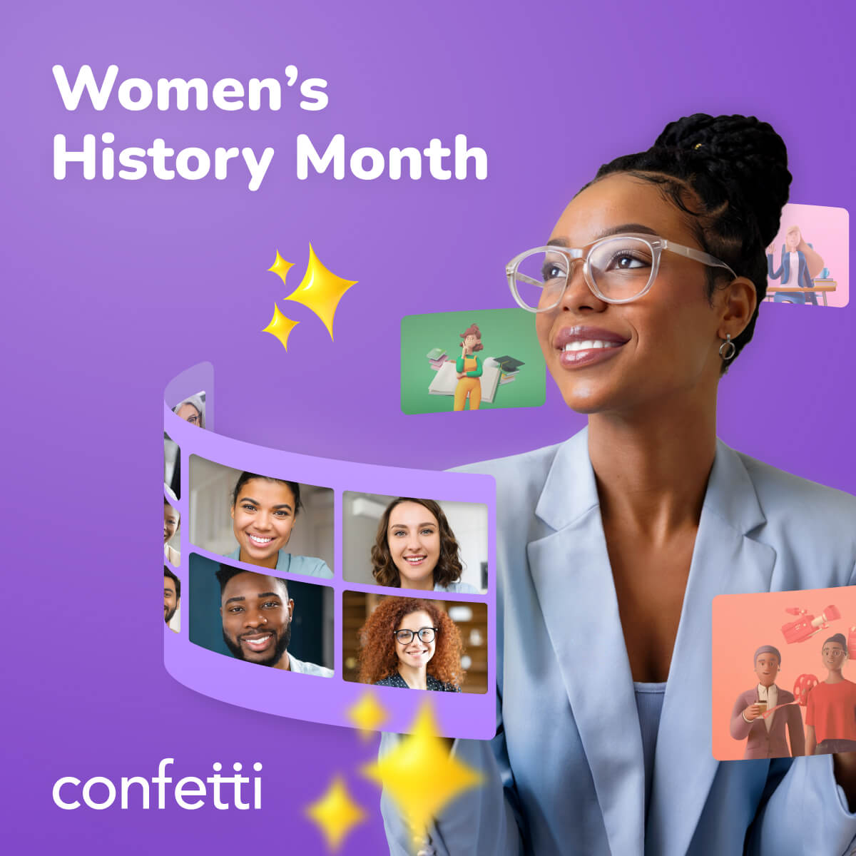 Confetti Celebrates Women’s History Month with Inspiring Experiences
