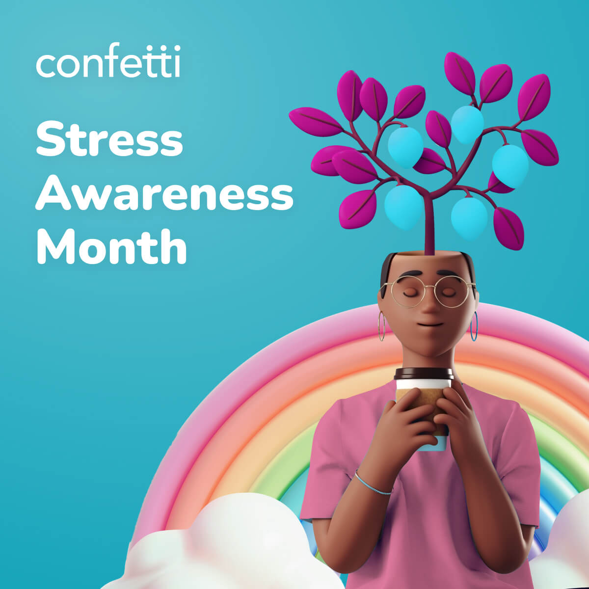 Confetti Offers Virtual Team Building Events for Stress Awareness Month