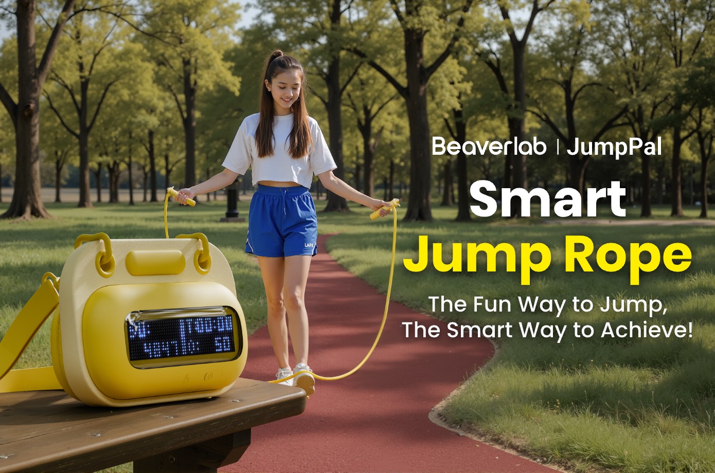 New JumpPal Smart Jump Rope Keeps Kids Active and Engaged as They Jump with Joy
