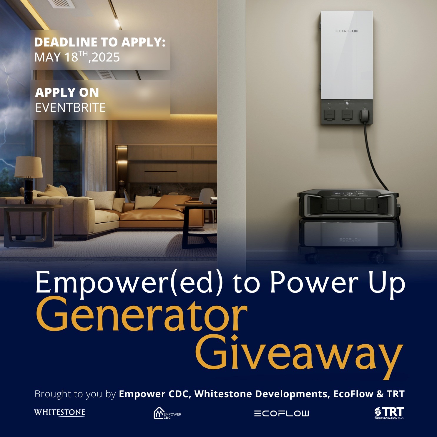 Empower(ed) to Power Up: Whitestone launches the Generator Giveaway to Support Houston Homeowners